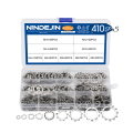 DIN6797A Stainless Steel Serrated Star Lock Washer Assortment Kit M3 M4 M5 M6 M8 M10 External Tooth Lock Washer